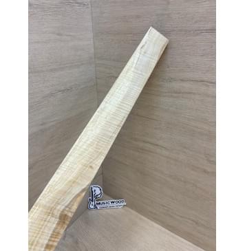 Клён Американский Волнистый заготовка накладки для электрогитары Радиал А Волна ААА 9х62-46х615 мм-6