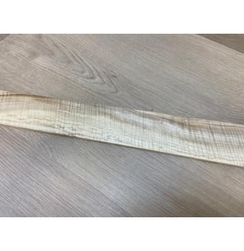 Клён Американский Волнистый заготовка накладки для электрогитары Радиал А Волна ААА 7х73-60х615 мм-4