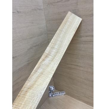 Клён Американский Волнистый заготовка накладки для электрогитары Радиал А Волна ААА 7х73-60х615 мм-5