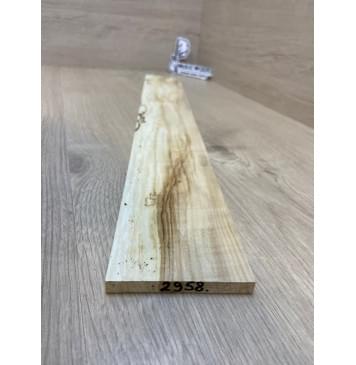 Клён Американский Волнистый заготовка накладки для электрогитары Радиал А Волна А 8.6х85х635 мм-1