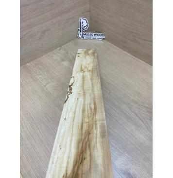 Клён Американский Волнистый заготовка накладки для электрогитары Радиал А Волна А 8.6х85х635 мм-10