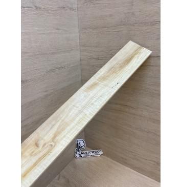 Клён Американский Волнистый заготовка накладки для электрогитары Радиал А Волна А 9х77х635 мм-4