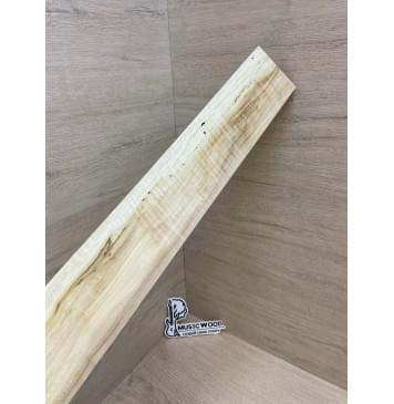 Клён Американский Волнистый заготовка накладки для электрогитары Радиал А Волна А 9х77х635 мм-5