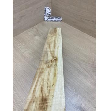 Клён Американский Волнистый заготовка накладки для электрогитары Радиал А Волна А 9х77х635 мм-6