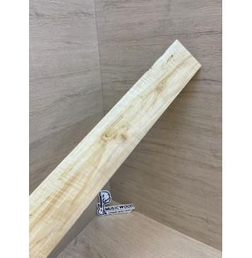 Клён Американский Волнистый заготовка накладки для электрогитары Радиал А Волна А 9х77х635 мм-8