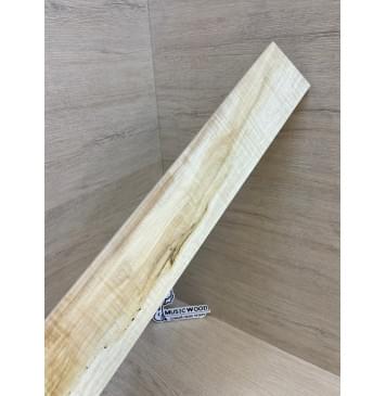 Клён Американский Волнистый заготовка накладки для электрогитары Радиал А Волна А 9х77х635 мм-9