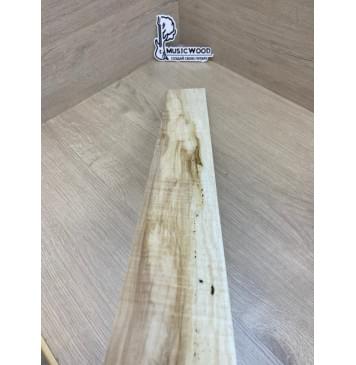 Клён Американский Волнистый заготовка накладки для электрогитары Радиал А Волна А 9х77х635 мм-10