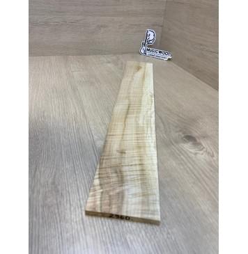 Клён Американский Волнистый заготовка накладки для электрогитары Радиал А Волна АА 8.5х90х580 мм-3