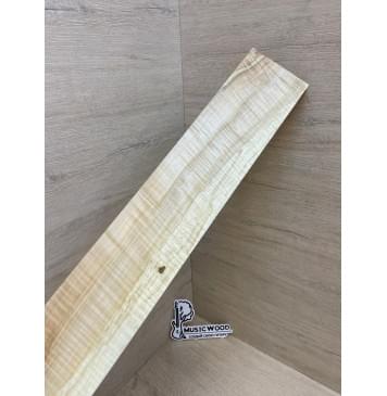 Клён Американский Волнистый заготовка накладки для электрогитары Радиал А Волна АА 8.5х90х580 мм-5