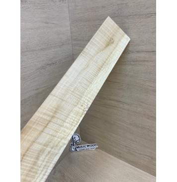 Клён Американский Волнистый заготовка накладки для электрогитары Радиал А Волна АА 8.5х90х580 мм-10