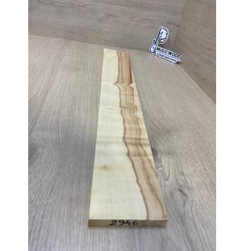 Клён Американский заготовка накладки для электрогитары Смешанный А 12х80х565 мм-3