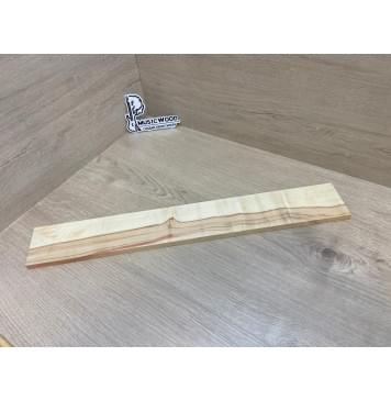 Клён Американский заготовка накладки для электрогитары Смешанный А 12х80х565 мм-0