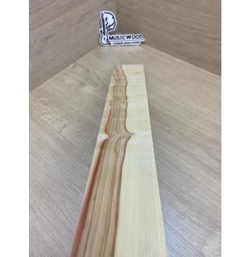 Клён Американский заготовка накладки для электрогитары Смешанный А 12х80х565 мм-8