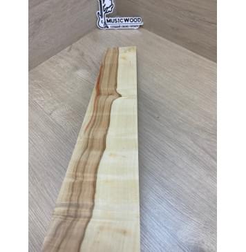 Клён Американский заготовка накладки для электрогитары Смешанный А 12х80х565 мм-13