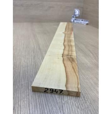 Клён Американский заготовка накладки для электрогитары Смешанный А 12х80х565 мм-1