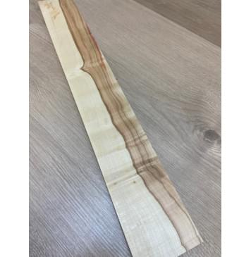 Клён Американский заготовка накладки для электрогитары Смешанный А 12х80х565 мм-7