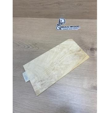 Клён Американский Волнистый заготовка накладки на головку грифа Смешанный АА Волна ААА 3.5х153-143х270 мм-2