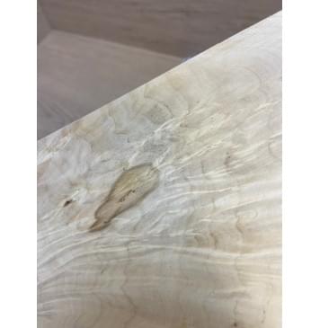 Клён Американский Волнистый заготовка накладки на головку грифа Смешанный АА Волна ААА 5.5х153-143х270 мм-5