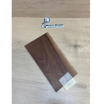 Орех Американский Заболонь заготовка накладки на головку грифа Смешанный ААА 5х143-106х255 мм-1