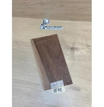 Орех Американский Заболонь заготовка накладки на головку грифа Смешанный ААА 6х143-106х255 мм-0