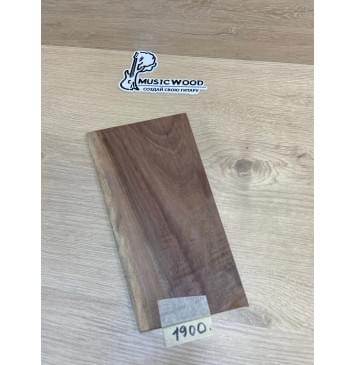 Орех Американский Заболонь заготовка накладки на головку грифа Смешанный ААА 4.7х143-106х255 мм-0