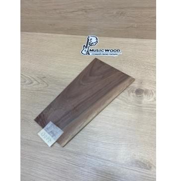 Орех Американский Заболонь заготовка накладки на головку грифа Смешанный ААА 4.7х143-106х255 мм-2