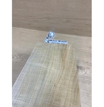 Клён Американский Волнистый заготовка накладки на головку грифа Смешанный ААА Волна АА 4х155-134х225 мм-4