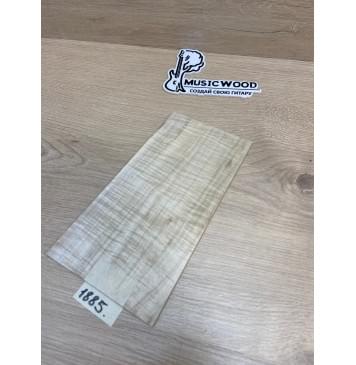 Клён Американский Волнистый заготовка накладки на головку грифа Смешанный ААА Волна АА 5х130-112х220 мм-0