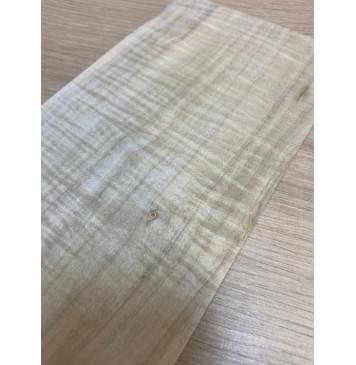 Клён Американский Волнистый заготовка накладки на головку грифа Смешанный ААА Волна АА 5х130-112х220 мм-1