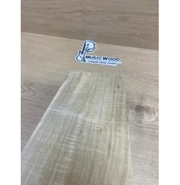 Клён Американский Волнистый заготовка накладки на головку грифа Смешанный ААА Волна АА 5х130-112х220 мм-5