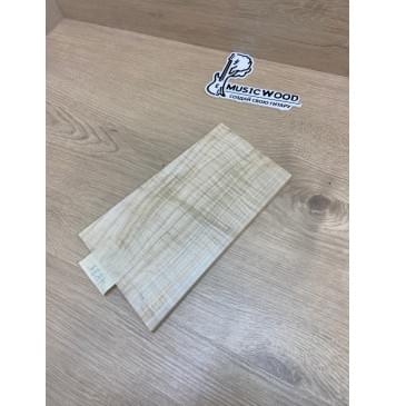 Клён Американский Волнистый заготовка накладки на головку грифа Смешанный ААА Волна АА 7х140-120х220 мм-2