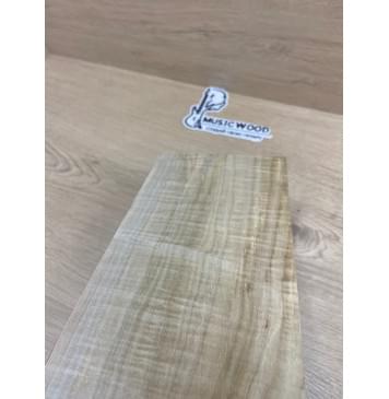 Клён Американский Волнистый заготовка накладки на головку грифа Смешанный ААА Волна АА 7х140-120х220 мм-5