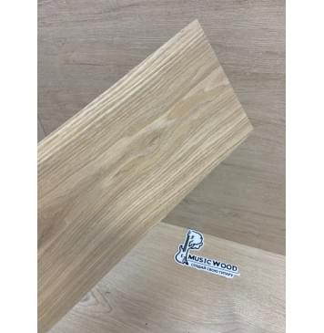 Ясень Дальневосточный заготовка накладки на головку грифа Тангент АА 4.5х125х275 мм-6