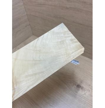 Клён Белый Явор, Волнистый заготовка накладки на головку грифа Смешанный ААА Волна АА 5.8х120-112х245 мм-2