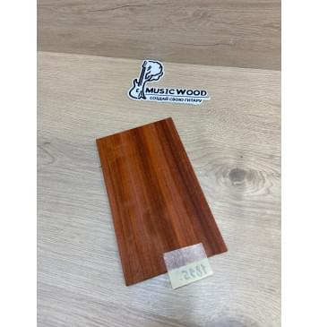 Падук заготовка накладки на головку грифа Радиал ААА 4.3х120х200 мм-0