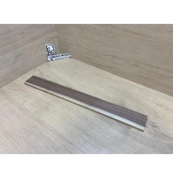 Орех Американский Заболонь заготовка накладки для электрогитары Смешанный А 10.5х62-60х525 мм (Уценка-сучок)-2