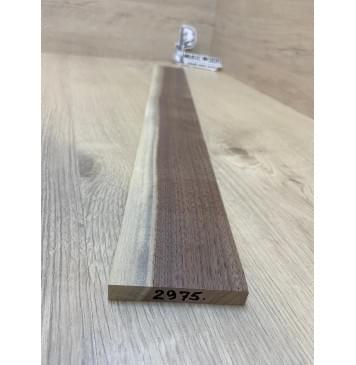 Орех Американский Заболонь заготовка накладки для электрогитары Радиал АА 11х74-68х615 мм (АКЦИЯ)-1