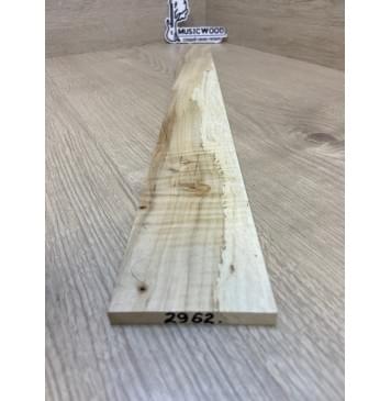 Клён Американский Волнистый заготовка накладки для электрогитары Смешанный А Волна А 8х72-50х610 мм-1