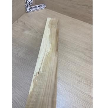 Клён Американский Волнистый заготовка накладки для электрогитары Смешанный А Волна А 8х72-50х610 мм-5