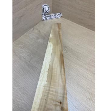 Клён Американский Волнистый заготовка накладки для электрогитары Смешанный А Волна А 8х72-50х610 мм-9