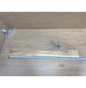 Клён Американский Волнистый заготовка накладки для электрогитары Смешанный А Волна А 8х72-50х610 мм-11