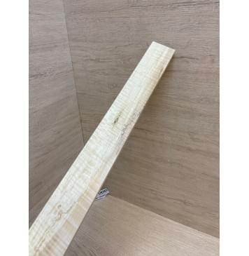 Клён Американский Волнистый заготовка накладки для электрогитары Радиал А Волна АА 9х60-50х590 мм (Уценка-сучки)-7