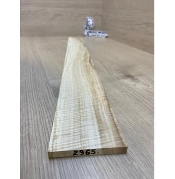 Клён Американский Волнистый заготовка накладки для электрогитары Радиал АА Волна ААА 9х80-67х615 мм-3