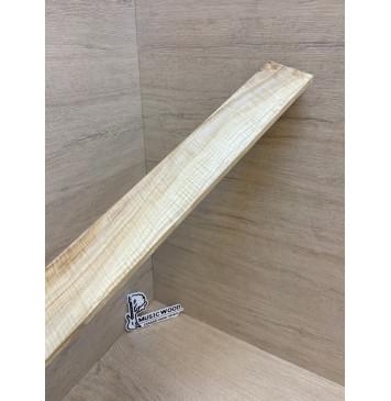 Клён Американский Волнистый заготовка накладки для электрогитары Радиал АА Волна ААА 9х80-67х615 мм-10