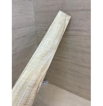 Клён Американский Волнистый заготовка накладки для электрогитары Радиал АА Волна ААА 9х80-67х615 мм-13