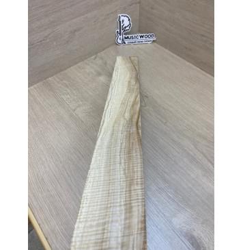 Клён Американский Волнистый заготовка накладки для электрогитары Радиал АА Волна ААА 9х80-67х615 мм-14