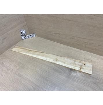 Клён Американский Волнистый заготовка накладки для электрогитары Радиал А Волна АА 9х80-59х610 мм (Уценка-сучки)-2