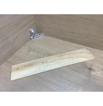 Клён Американский Волнистый заготовка накладки для электрогитары Смешанный А Волна АА 9.2х108х553 мм (Уценка-сучки)-0