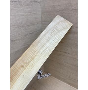 Клён Американский Волнистый заготовка накладки для электрогитары Смешанный А Волна АА 9.2х108х553 мм (Уценка-сучки)-3