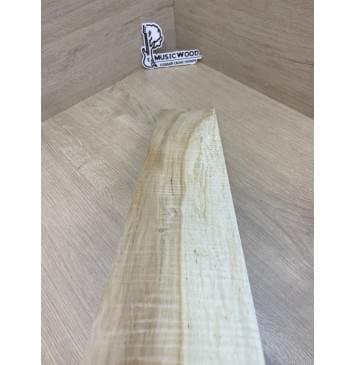 Клён Американский Волнистый заготовка накладки для электрогитары Смешанный А Волна АА 9.2х108х553 мм (Уценка-сучки)-8